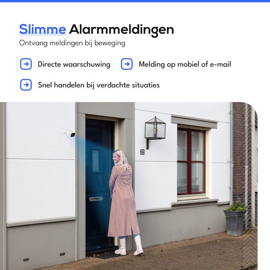 Teceye Compleet Camera Beveiliging Set met 2x POE Camera - 1TB - Beveiligingscamera - Beveiligingscamera binnen - Beveiligingscamera buiten - CCTV Camera systeem - Beveiligingscamera set - Bewakingscamera set van Teceye — afbeelding 4
