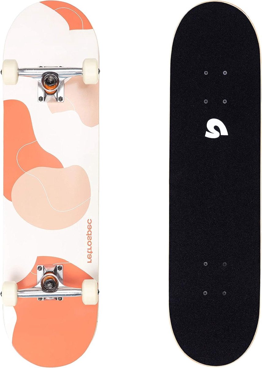 Compleet Skateboard Cruiser Board Stadscruisen Canadees esdoornhout 31 Inch Dek Modern Terracota
