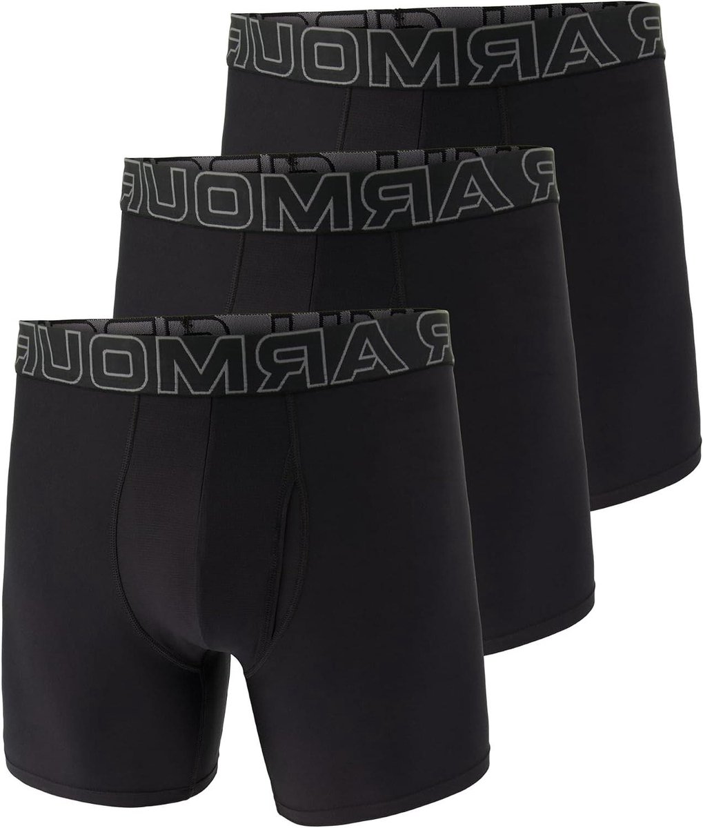 Boxershorts Heren - Onderbroeken - Dagelijks Comfort - Geurcontrole Technologie - 3 Stuks - Zwart