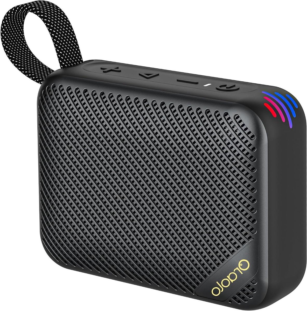 Draagbare Luidspreker - Mini Bluetooth - Muziek Luisteren - Compact Formaat - 8.6 x 12.2 cm - Zwart