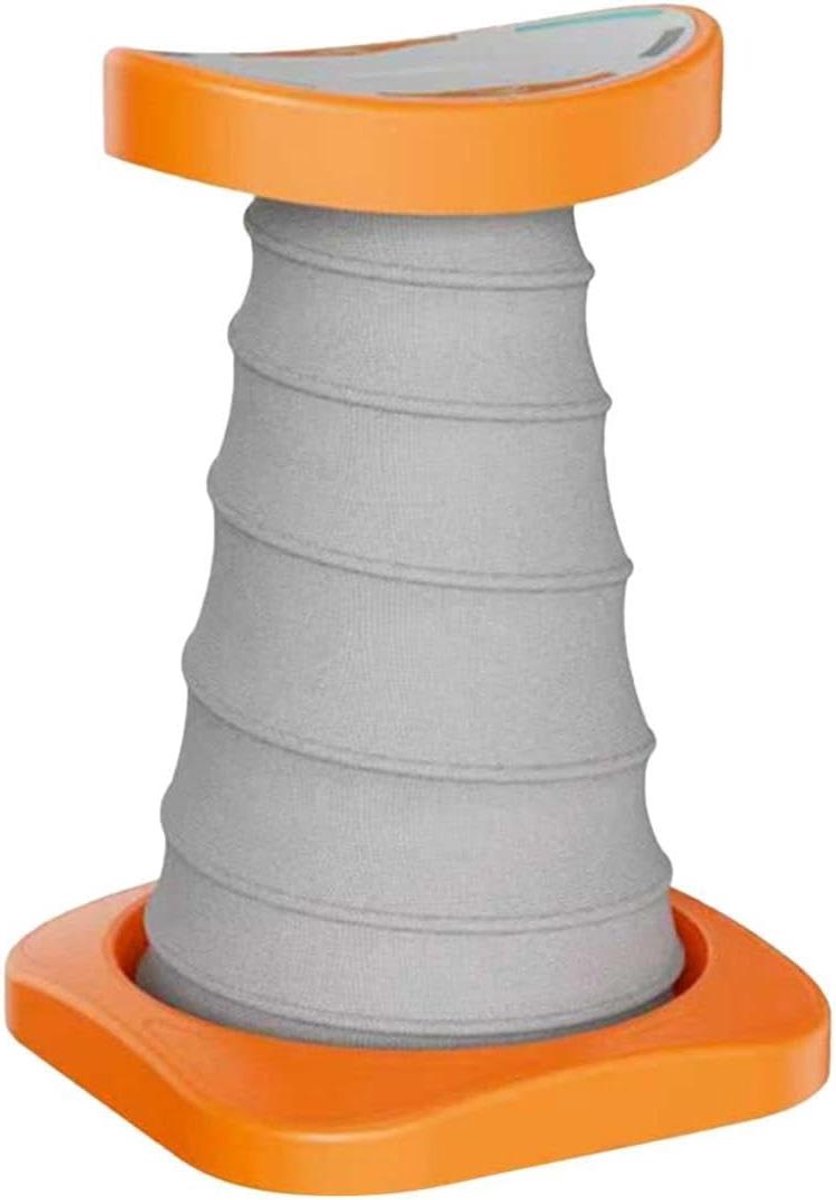 Push-Up Standaard - Trainingsondersteuning Buikspierworkout - Fitness Thuis - Vermindert Gewrichtsdruk - 24x24x34.5cm - Oranje