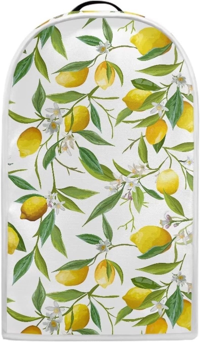 Lemon Leaf Patroon Keuken Blender Stofkap - Bescherming tegen Vingerafdrukken voor Blender, Juicer en Koffiezetapparaat — afbeelding 5