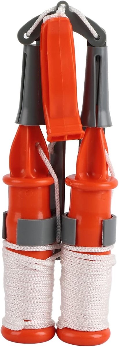 Winterse IJs Picks voor Vissen - 2 Stuks IJsvisgerei met Wit Touw, Ideaal voor IJsvissen en Outdoor Activiteiten