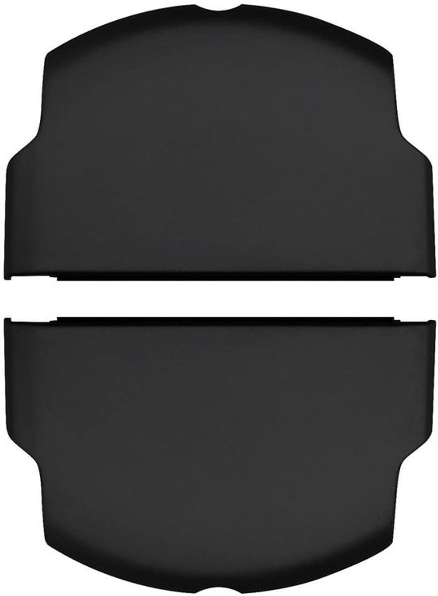 Zwarte plastic slang accessoires - Batterijklep voor 2000 3000 - Slagvast en slijtvast - 2 stuks - Voor batterijcompartiment
