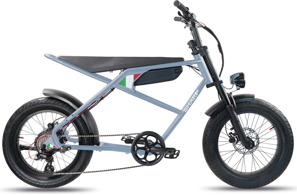 Sharp Moto elektrische fiets 14Ah 7 speed fat 20 inch