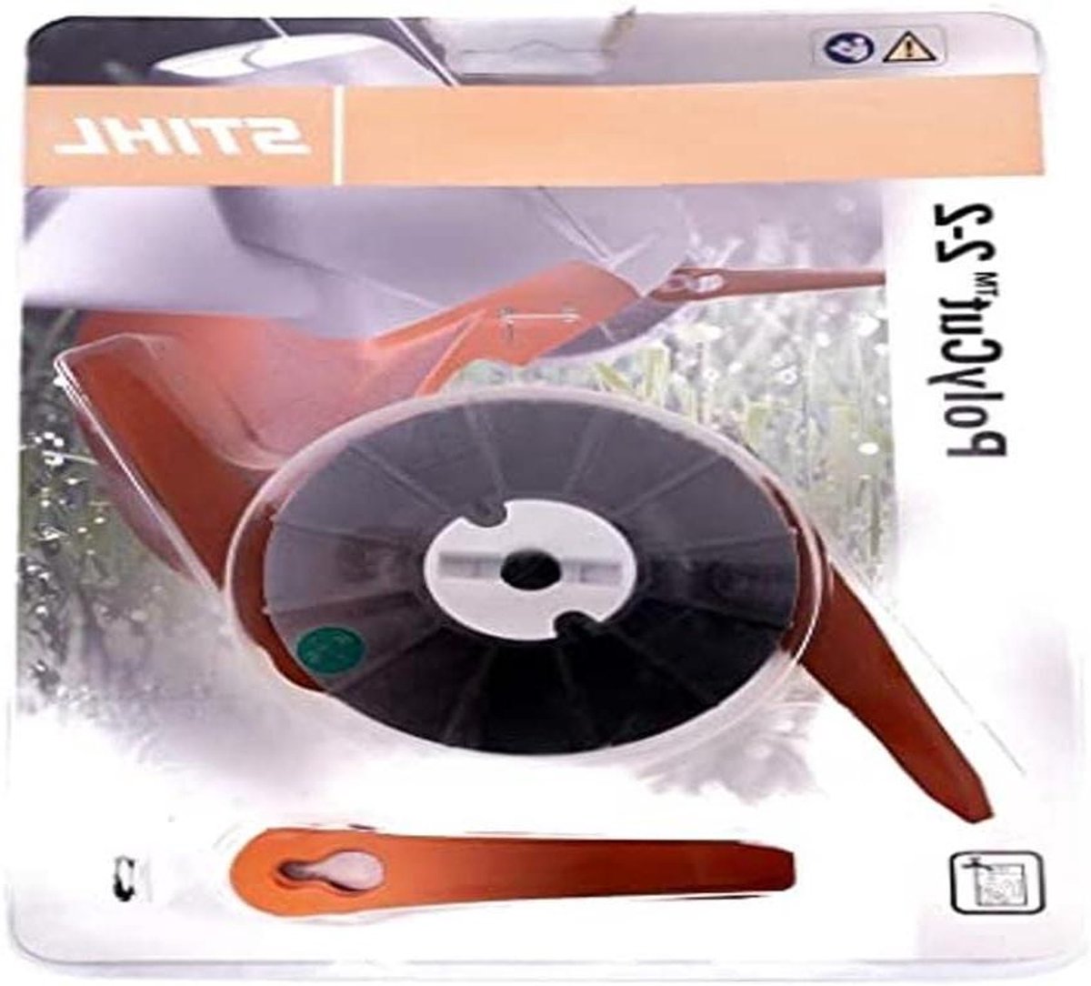 Maaikop - Snijblad - Gras Snijden - 2 Plastic Bladen - 22 cm - Zwart