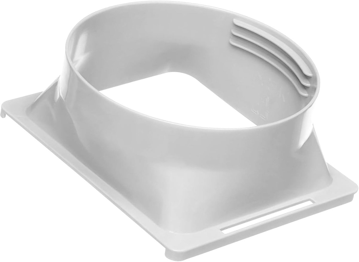 Afvoerslang airco - Wit - 15 cm diameter - PVC slangadapter voor airconditioning - Universeel gebruik