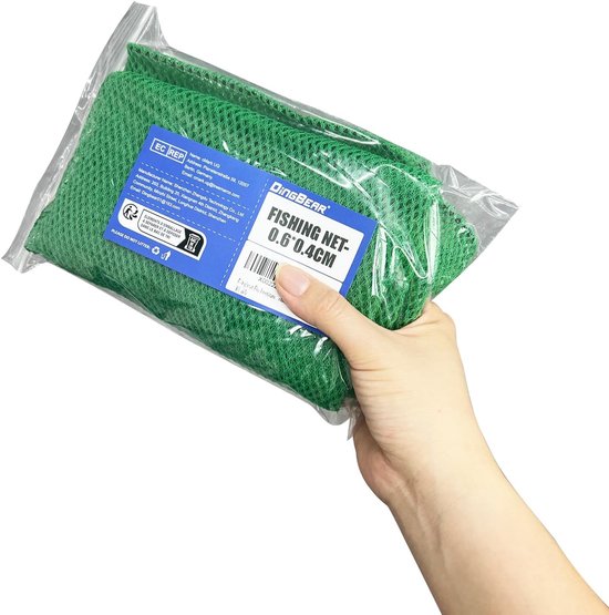 Visnettas - Visverzamelaar Garnalennet - Vissen en Schelpdieren Vangen - Fijnmazig Duurzaam Nylon - 0.6m x 0.4m - Groen — afbeelding 5