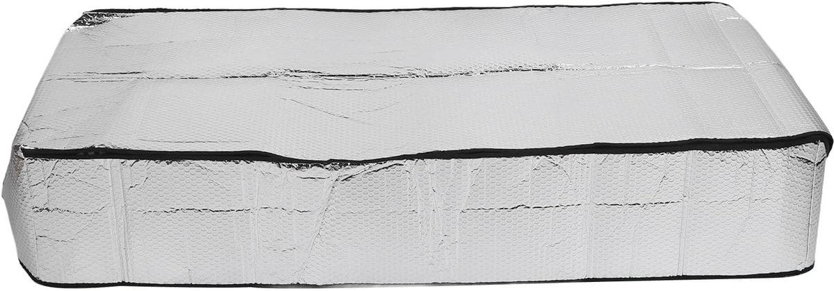 Isolatiehoes voor zoldertrap, Professionele thermische isolatie, 140 x 67 x 15 cm, voor zolderdeuren, warmte- en koudisolatie, energie-efficiëntie, tochtwering, thermische bescherming