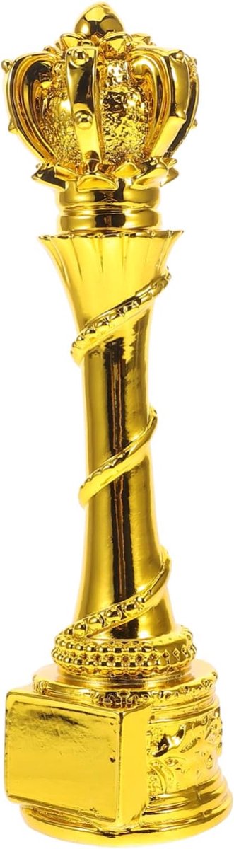 Mini Trofee Bekers - Kinder Trofee Gouden - Prestaties Evalueren - Hars Galvanisatie - 24 x 6 x 6 cm