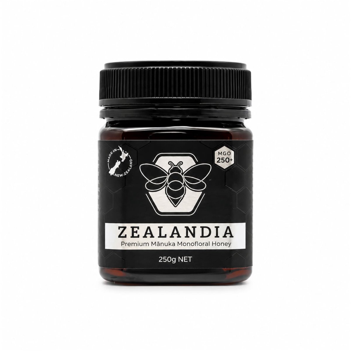 Manukahoning MGO 250+ Monofloral - - 250g - Zealandia