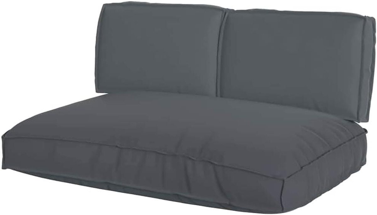 Kussenset Outdoor - Tuinkussens Bankkussens - Comfortabel Zitten - Waterafstotend Oxfordstof - 120 x 80 x 52 cm - Groen