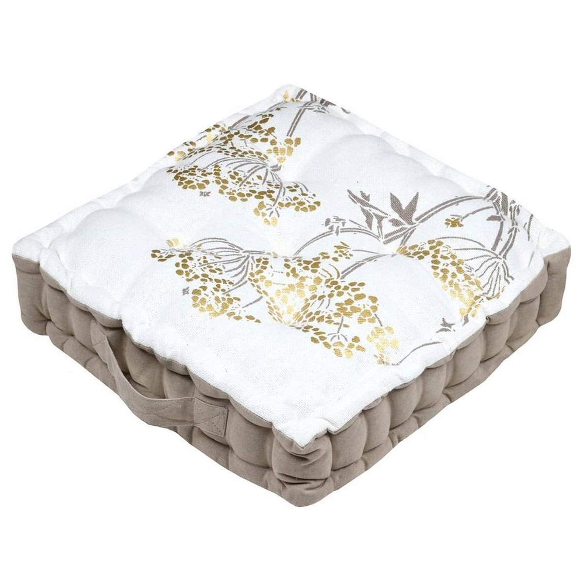 Merkloos rond vloerkussen 45x45 cm - Stijlvol en comfortabel