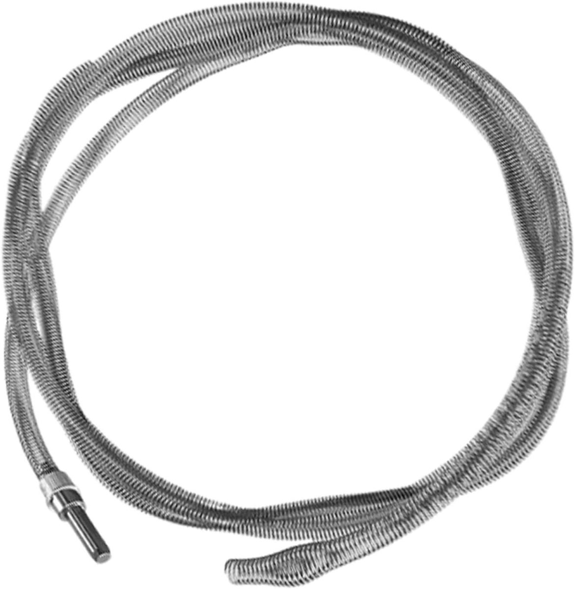 Pijpreinigingsgereedschap - Verstopper Verwijderaar - Afvoer Ontstoppen - Flexibele Veerconstructie - 2 tot 4 meter - Zilver