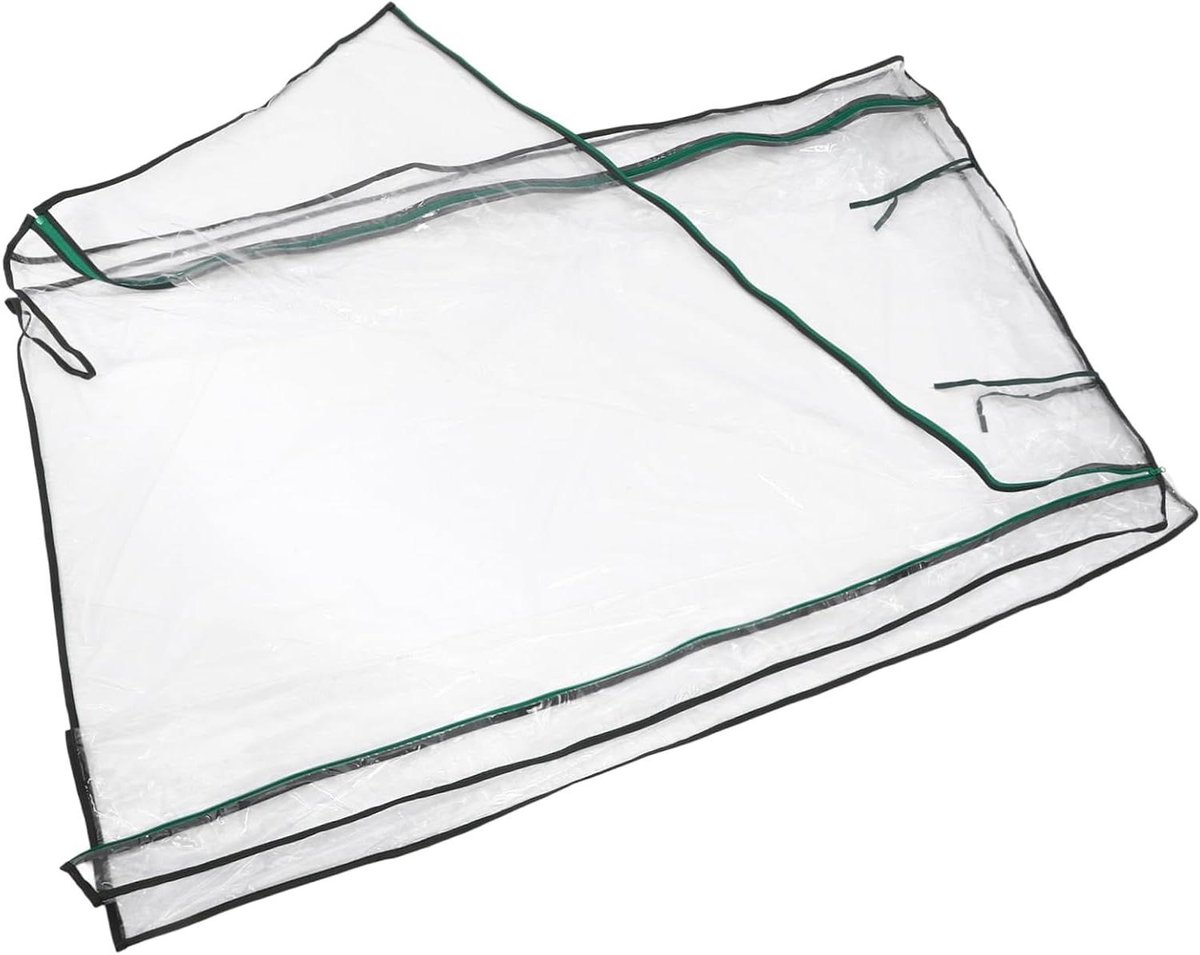 Mini Kas Cover - Tuin Tent - Planten Beschermen - Stevige PVC Constructie - 150x100x50 cm - Transparant