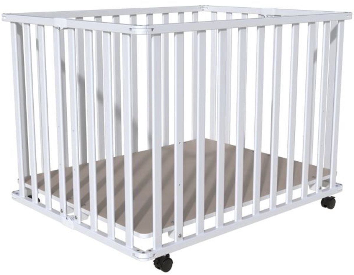 Born Lucky Opvouwbare Baby Box Flip Wit – foto 5