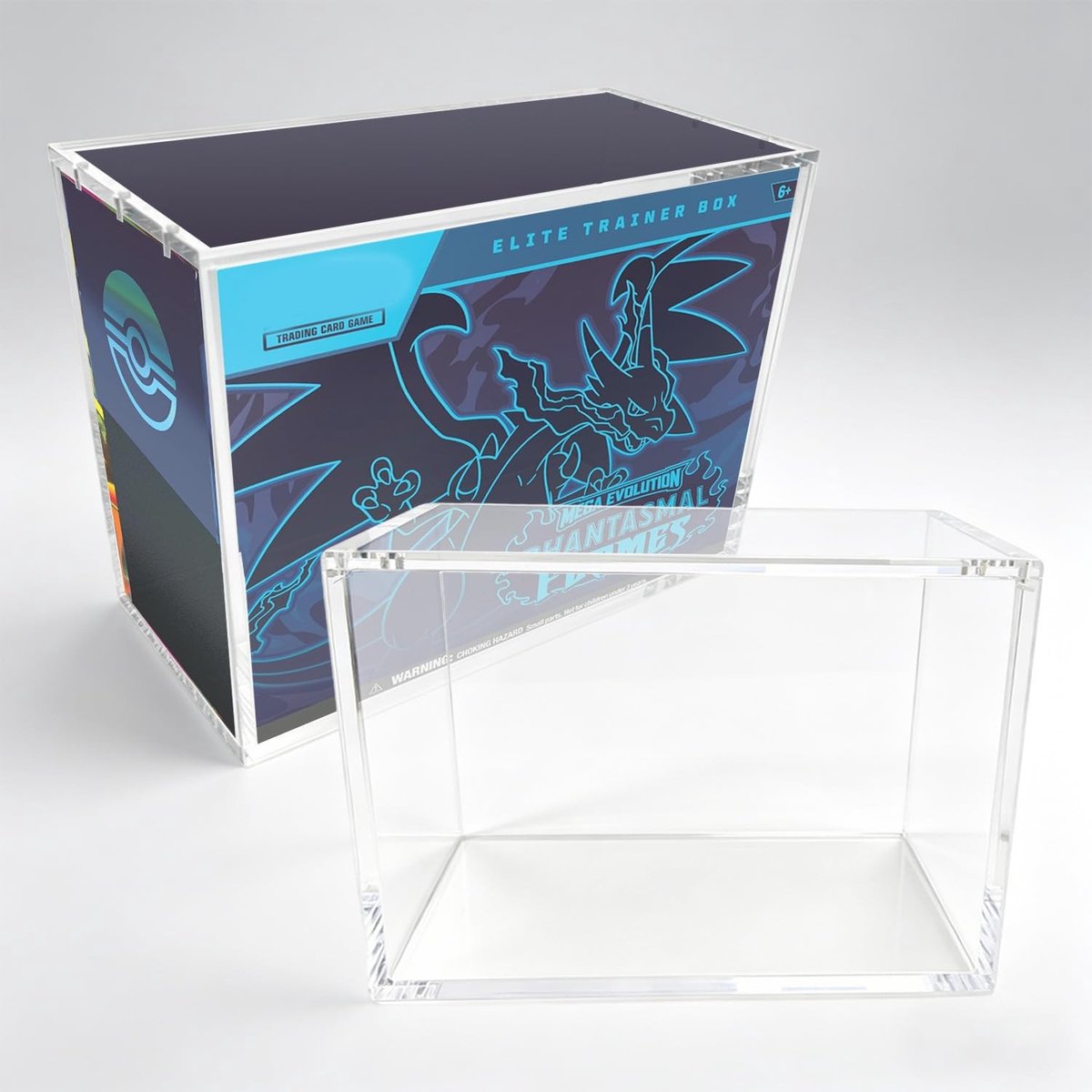 Omgoods - Beschermende Acryl Case voor Elite Trainer Box met Magnetische Deksel