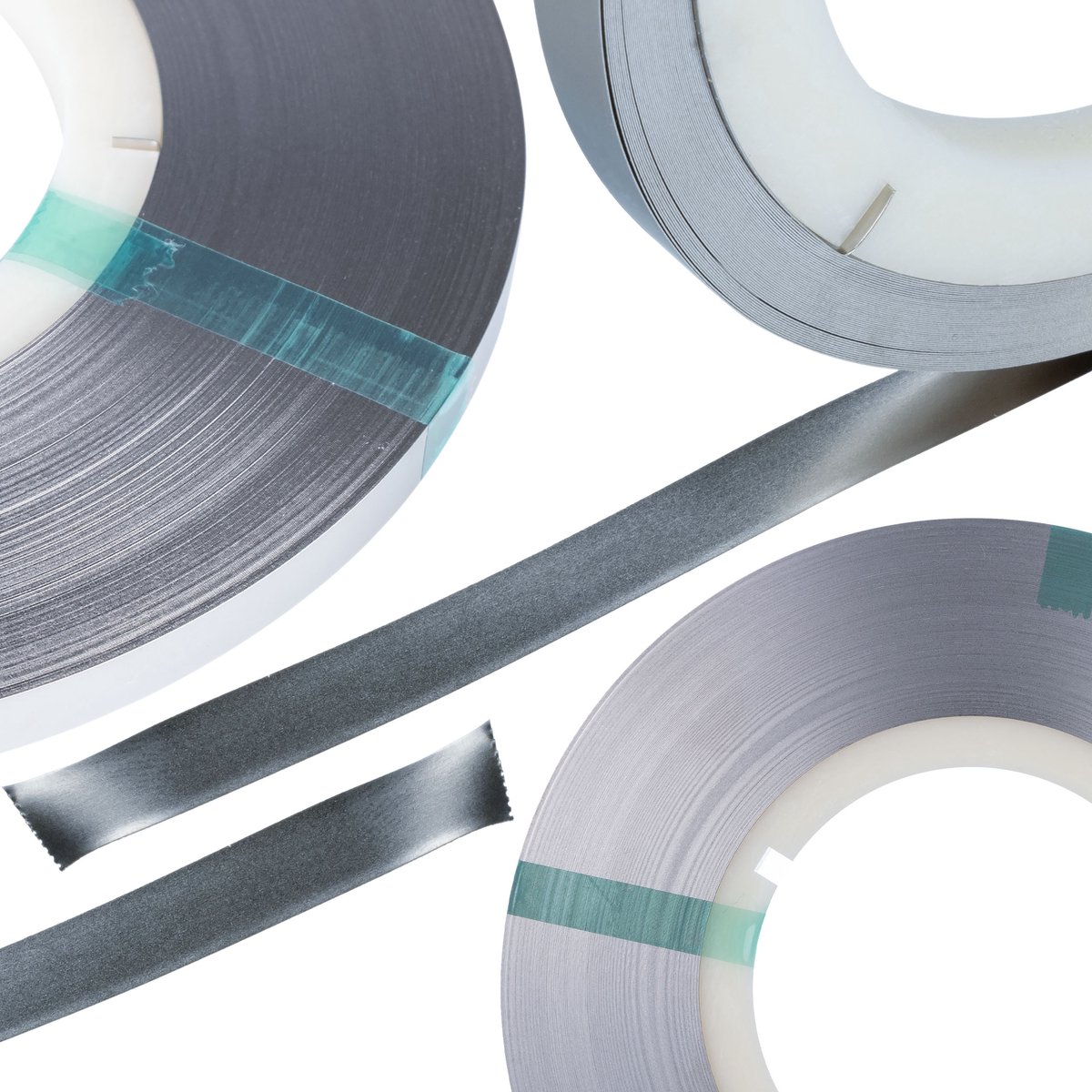 Rosfix Nikkelband Stalen Strip - Nikkellaag 1,5µm - 8mm X 0,15mm X 1 M - Voor Batterijcel Lassen