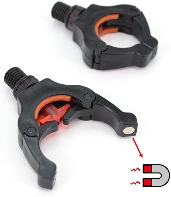 Vissteun voor Hengels met M3/8 Schroef - Perfect voor Karpervissen, Hengelaccessoires en Tackle Grip met Magnetische Vergrendeling — afbeelding 2