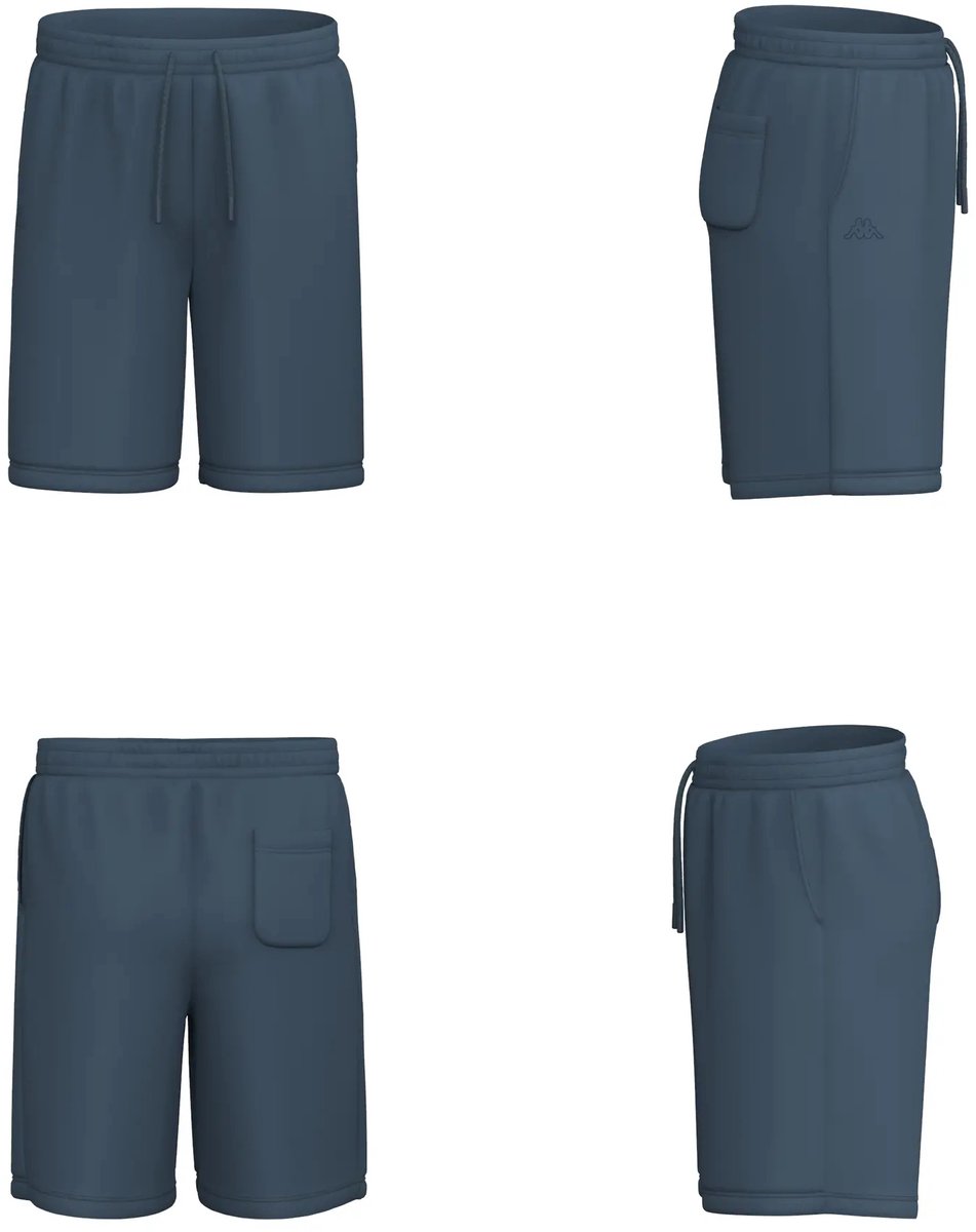Korte Kappa Saimali Blauw