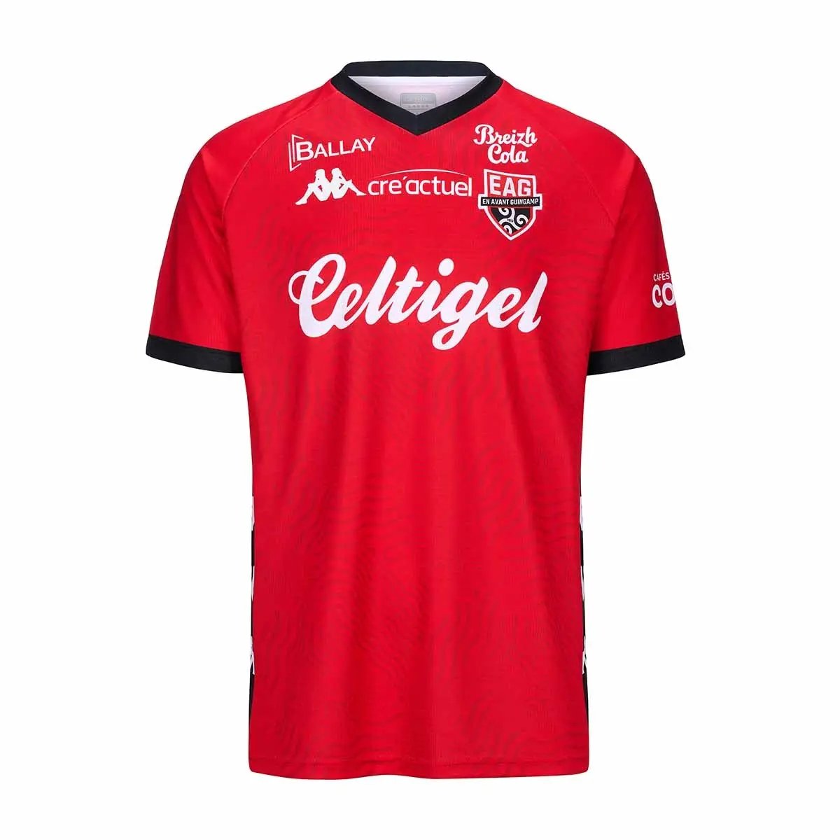 Thuis shirt kind EA Guingamp Guillo 2024/25 Zwart