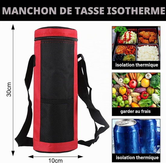 Flessenhouder - flessendrager - waterfleshouder - 2 stuks - flessen houder riem - waterfleshouder schouderriem - waterfles houder tas - waterfles houder riem - waterfles houder rugzak - Voor wandelen camping reizen sport - 1.5L — afbeelding 2