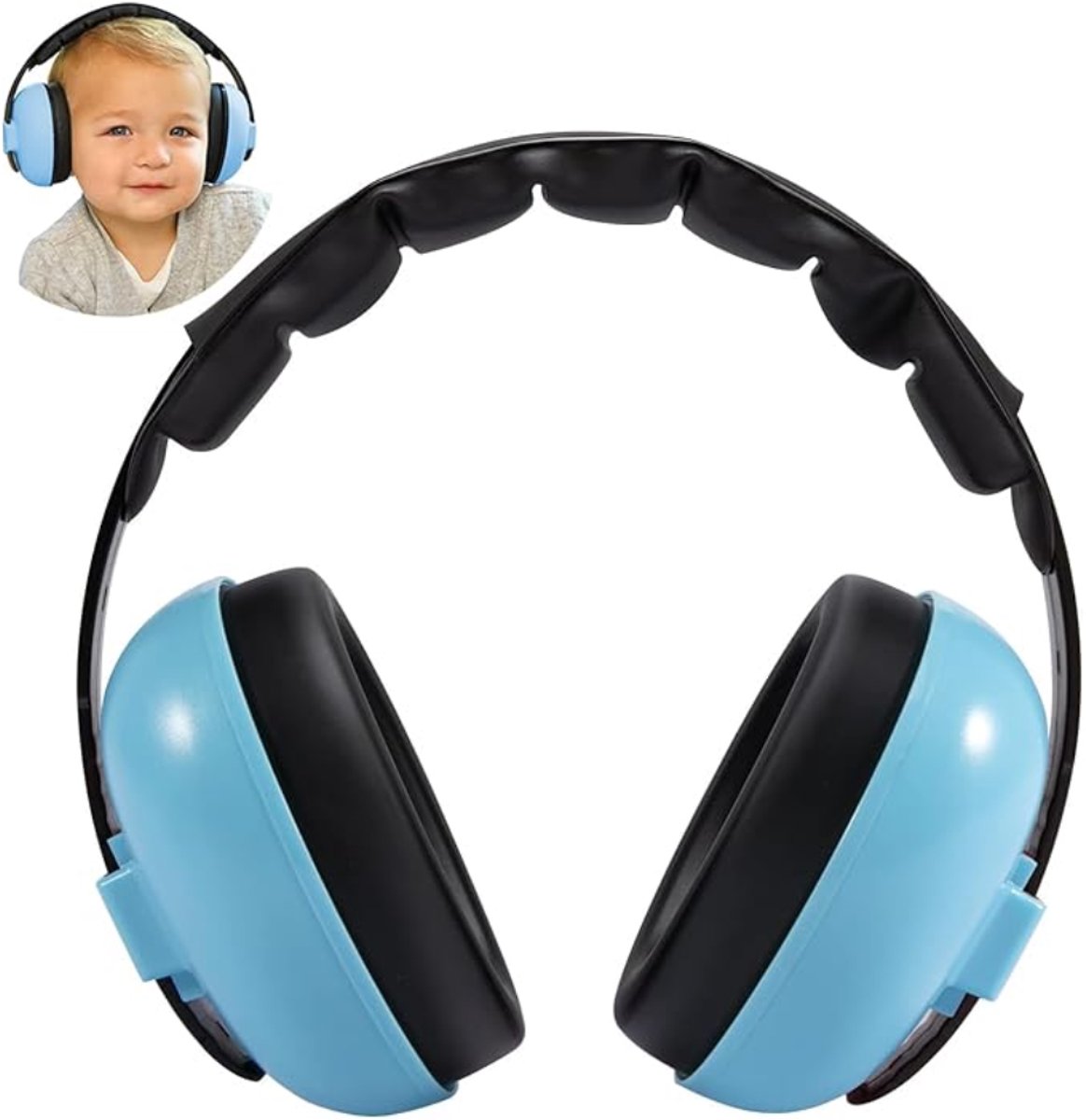 ZRNS® Geluidsdempende Koptelefoon - Voor Kinderen - Gehoorbescherming - Noise Cancelling - Blauw