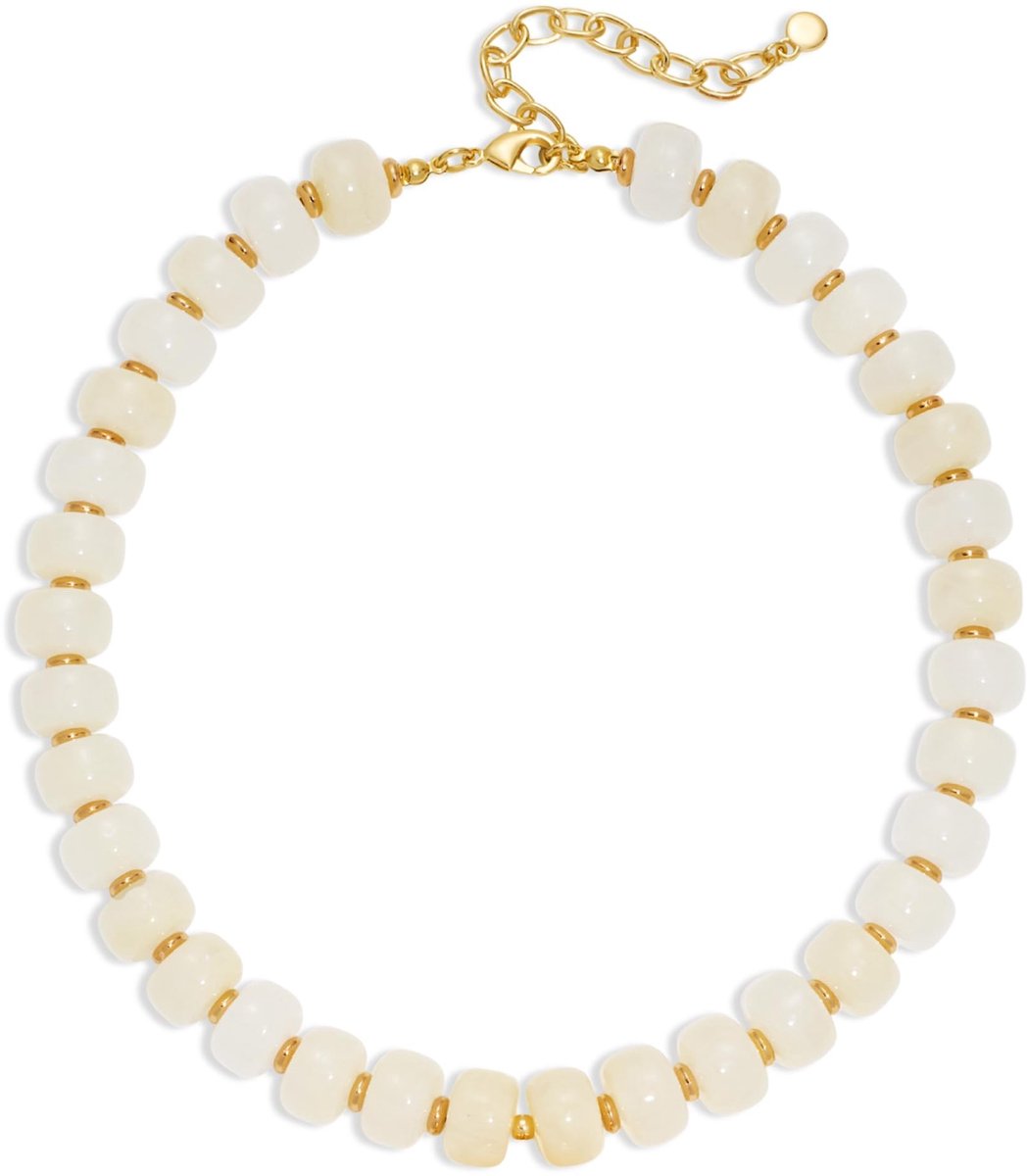 Omgoods - Minimalistische Dikke Kralen Ketting voor Vrouwen