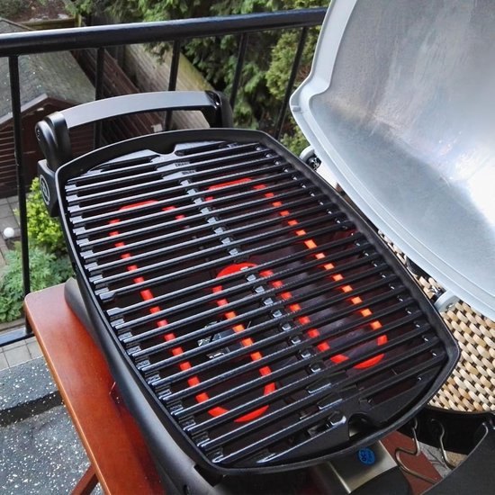 Compatibel verwarmingselement voor elektrische grill met 2200W roestvrijstalen verwarmingsspoel, geschikt voor Weber Q140 en Q1400, vervangingsonderdeel 80342, 80343, 65620 van compatibel — afbeelding 4