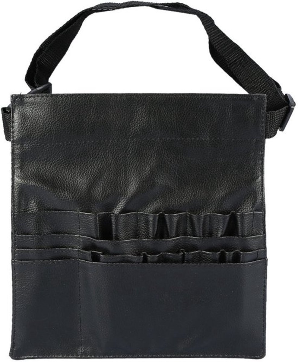 Make-upborstel Organizer - Duurzaam - Verstelbare band - Opbergruimte - Compartimenten - Geschikt voor make-upartiesten - Make-up Tas