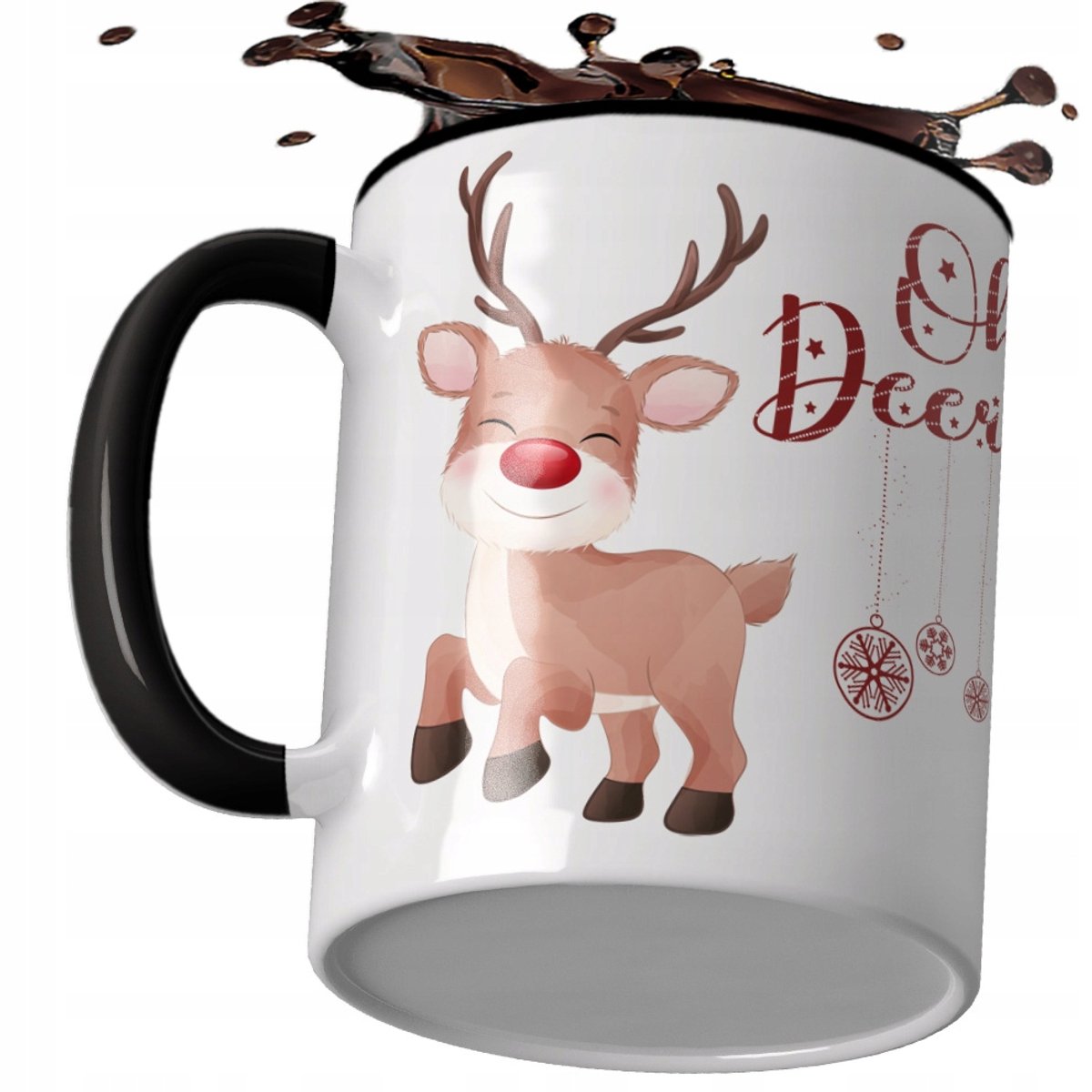 Kerstmok met Rendier - Merry Christmas Cadeau