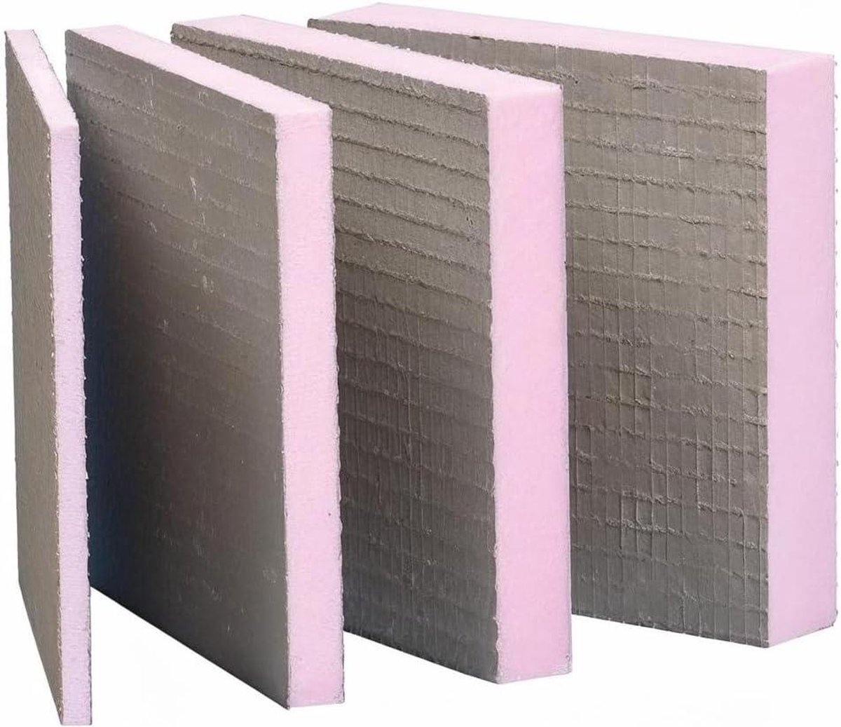 XPS Hardschuim Plaat - Bouwplaat Isolatieplaat - Badkamer Renoveren - Direct Betegelbaar - 60 x 120 cm - Grijs