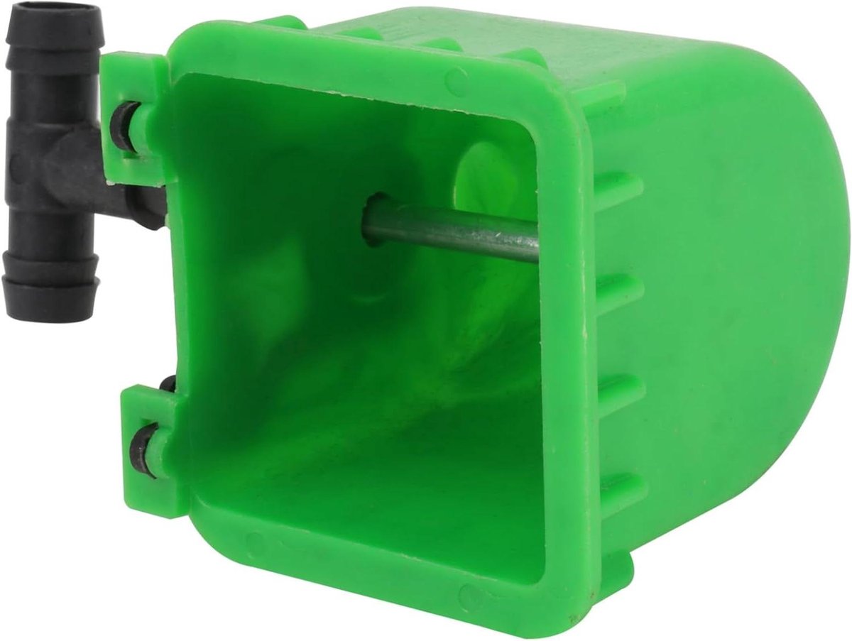 Automatische Drinkbak Dieren – Drinkbak Kip Konijn – Dieren Voeden – Anti-spat Ontwerp – 9 x 7.5 x 7 cm