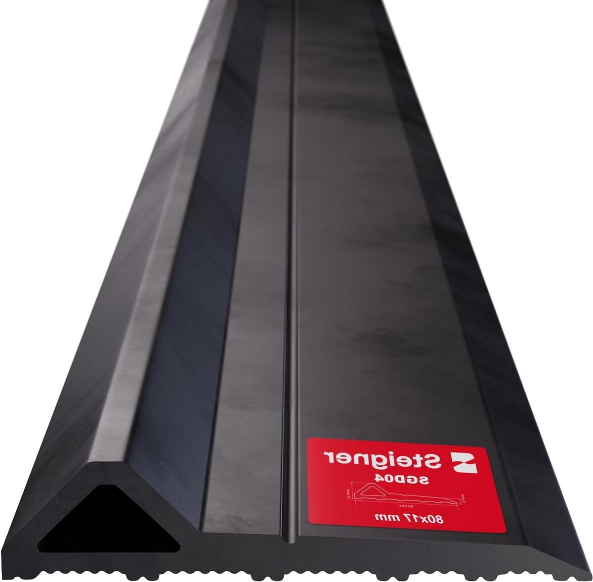 Garagedeur Afdichting - Vloerprofiel Drempelprofiel - Garage Schoonhouden - Premium EPDM Rubber