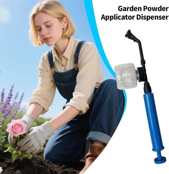 Pollenstrooier Tuin - Bestuivingsgereedschap Bloemen - Vruchten Kweken - Anti-verstoppingsmechanisme - 250 ml - Blauw — afbeelding 4