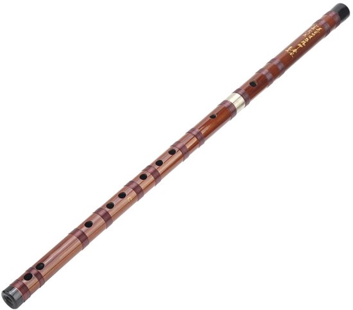 Bamboefluit Traditionele Handgemaakte Bittere Bamboefluit - Opbergdoos - Beginners - Prestaties - Graadonderzoek - 67 x 2.8 cm - Fluit