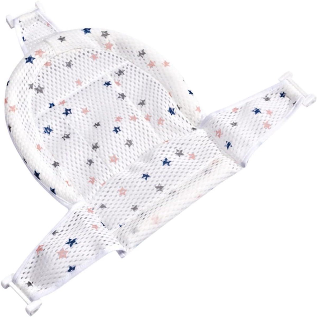 Babybadnet - Badondersteuning Baby - Veilig Baden - Ergonomisch Ontwerp - 595 x 465 cm - Wit