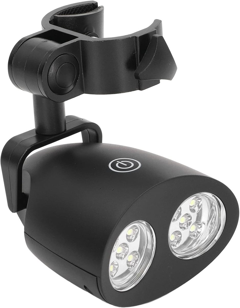 Ultra heldere grillverlichting met 10 LED-lampen, ideaal voor buiten koken en kamperen met aanraakschakelaar