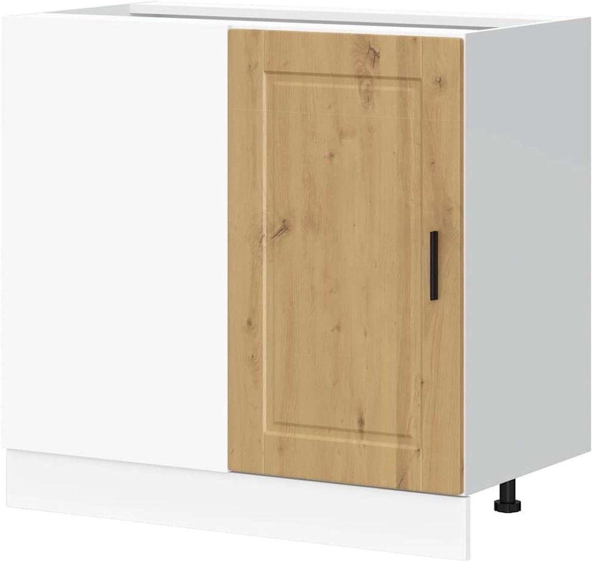 Keukenonderkast - Keukenkast Wandkast - Keuken Organiseren - Verstelbare Poten - 86 x 46 x 815 cm - Artisan-eiken