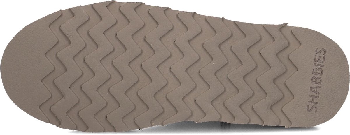 Shabbies Palissa Mia Zip Enkellaarsjes - Enkelboots met rits - Dames - Taupe - Maat 37
