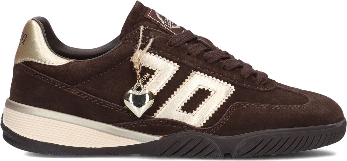 BACK70 Fireball Sneakers - Suède - Dames - Bruin - Maat 36