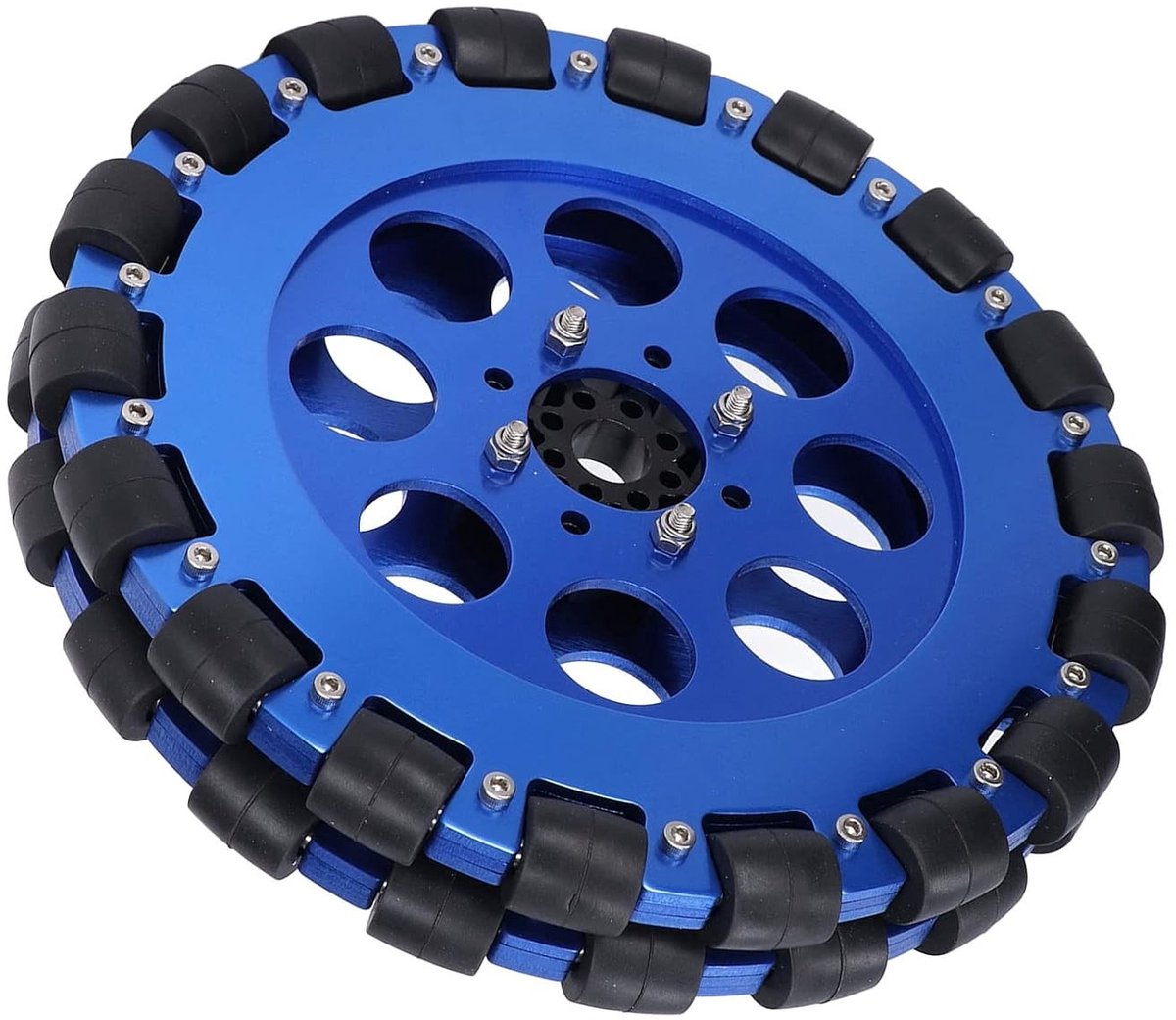 Zware 8 Inch Omniwielen met Dubbele Lagerstructuur voor DIY Robotprojecten en Speelgoed