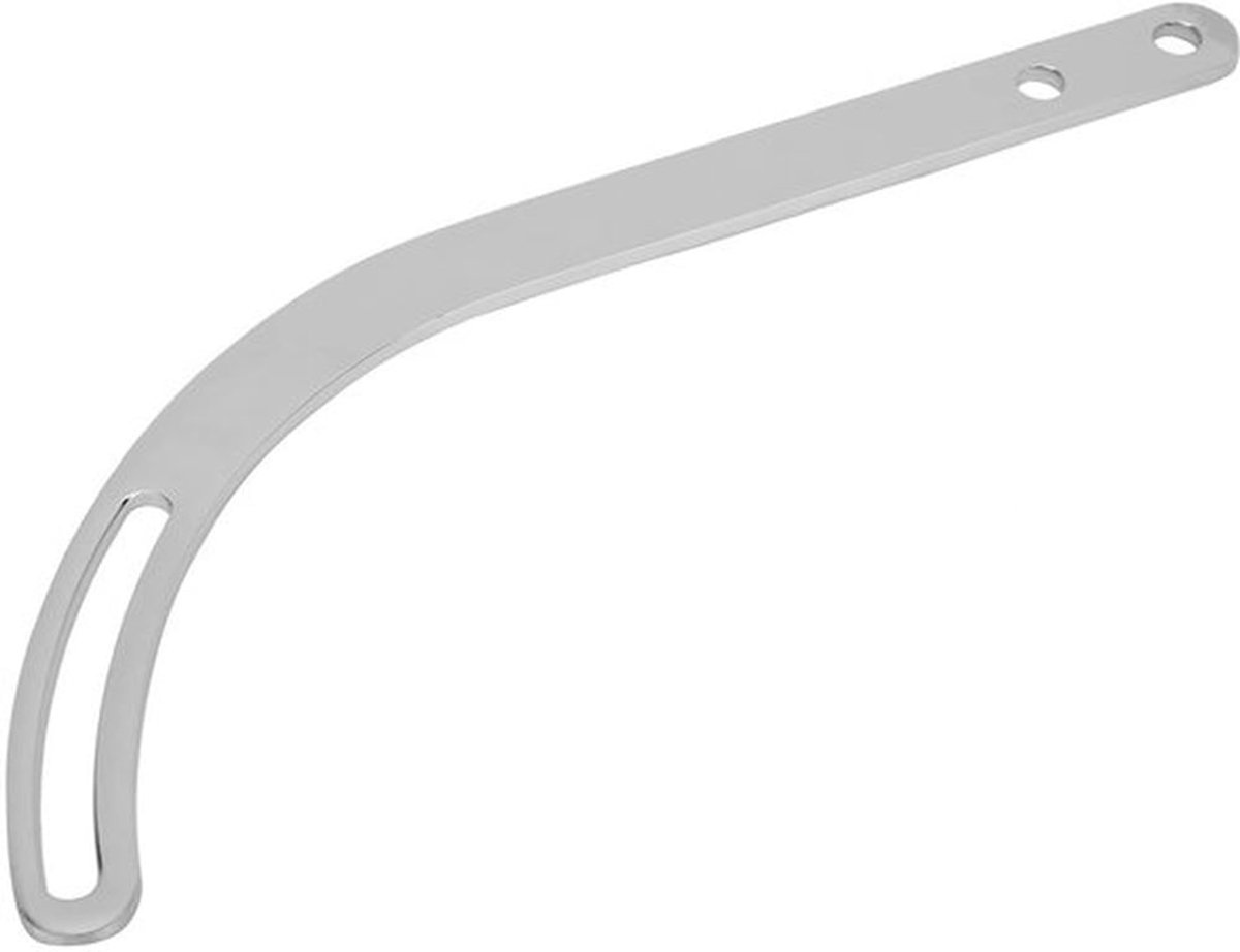 Universele Auto Dynamo Beugel Zilver Dynamo Beugel vervanging Compatibel met Kleine Blok Motoren met Korte Waterpomp(Zilver)