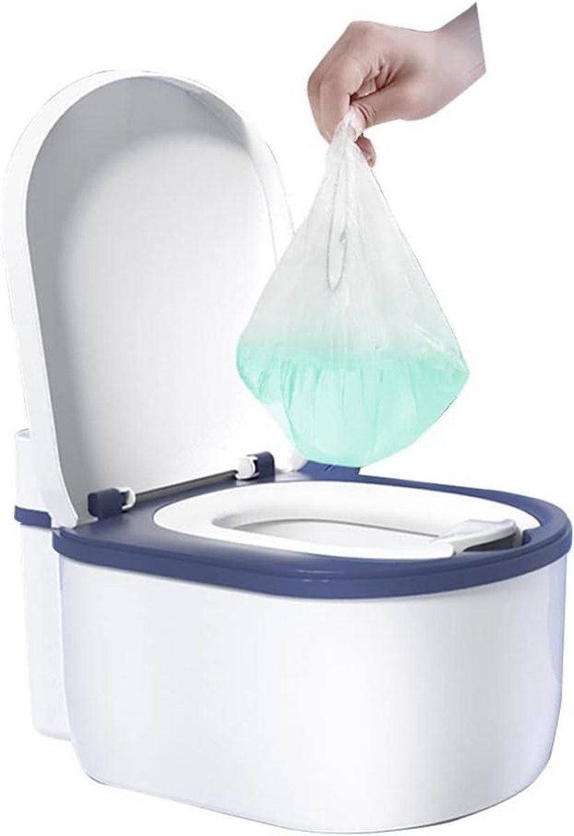 Kinder Toilet Trainingsstoel - Potje Peuter - Zindelijkheidstraining - Imitatie Volwassen Ontwerp - 1-7 Jaar - Blauw Groen Roze