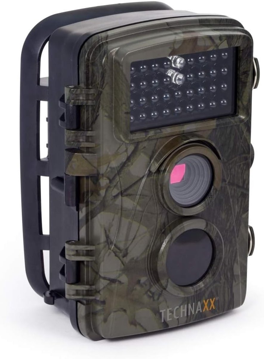 Wildcamera - Zwart - 12 MP Full HD - Bewegingssensor en Nachtzicht - Voor Buitengebruik en Dierenobservatie