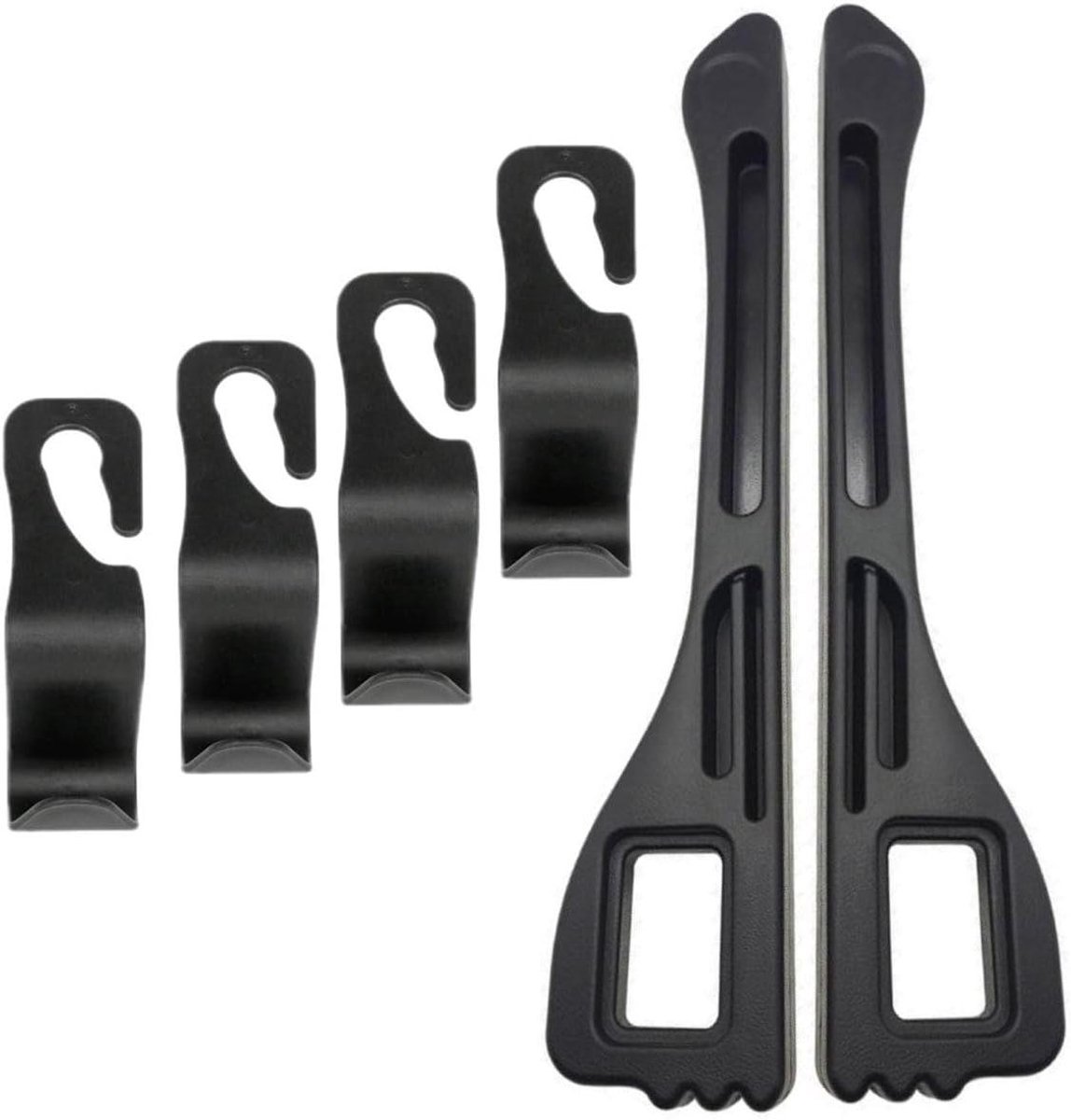 Opvuller Autostoel - Stoel Organizer - Voorkomt Vallen - Specifiek Model - 6 Stuks - Zwart