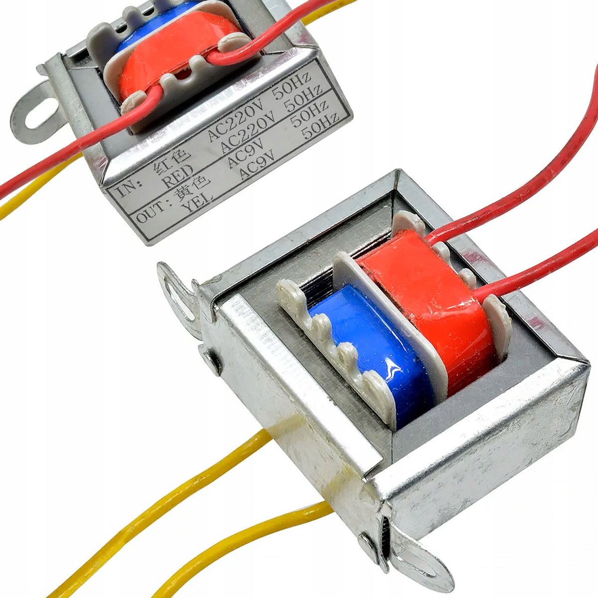 Rosfix Transformator Voeding - 220V AC naar 9V AC - Overbelasting- en Overspanningsbeveiliging