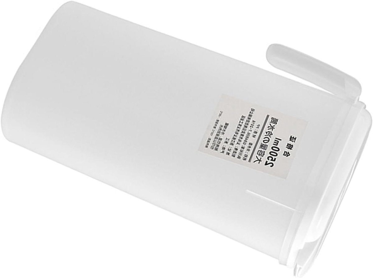 Waterkan Koelkast - Drankdispenser Koelkast - Dranken Koelen - Grote Capaciteit - 5400 ml - Wit