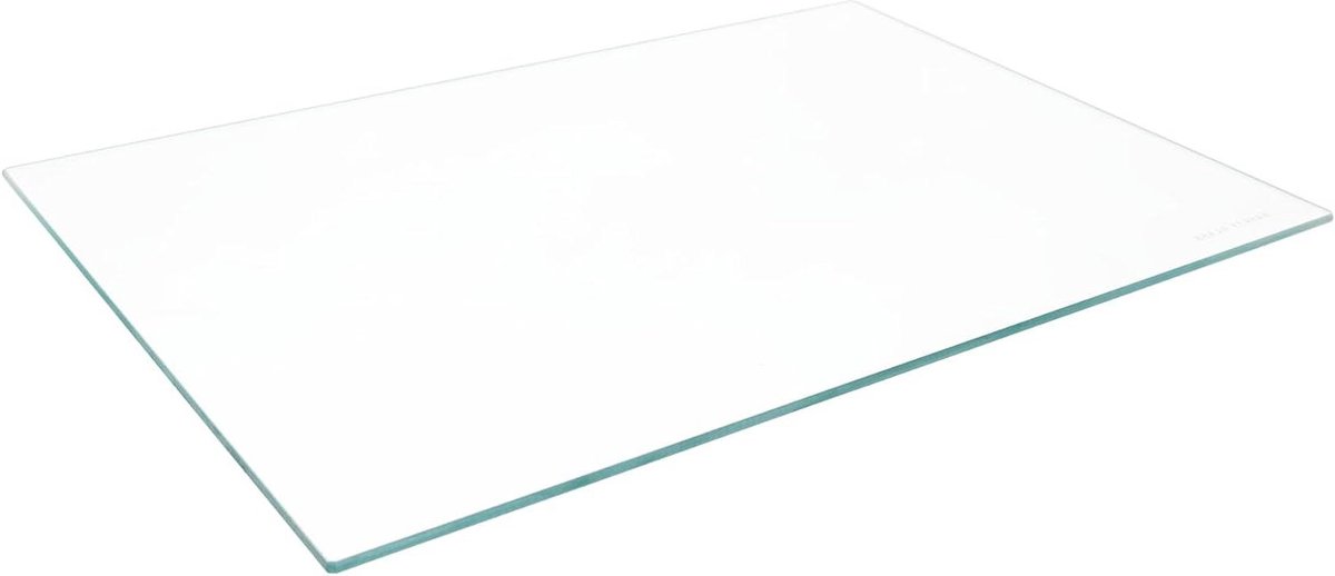 Glazen Plank Vriezer - Koelkast Plaat - Apparaat Reparatie - Op Maat Gemaakt - 402 x 255mm - Transparant