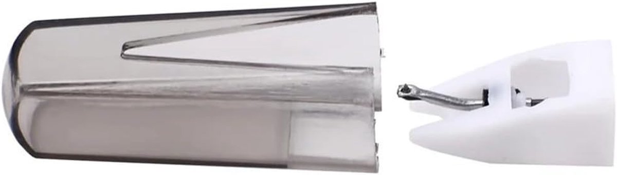 Vervangende Naaldstylus - Platenspeler Naald - Muziek Luisteren - Verbeterde Geluidsweergave - 3 x 3 x 2 cm - Wit
